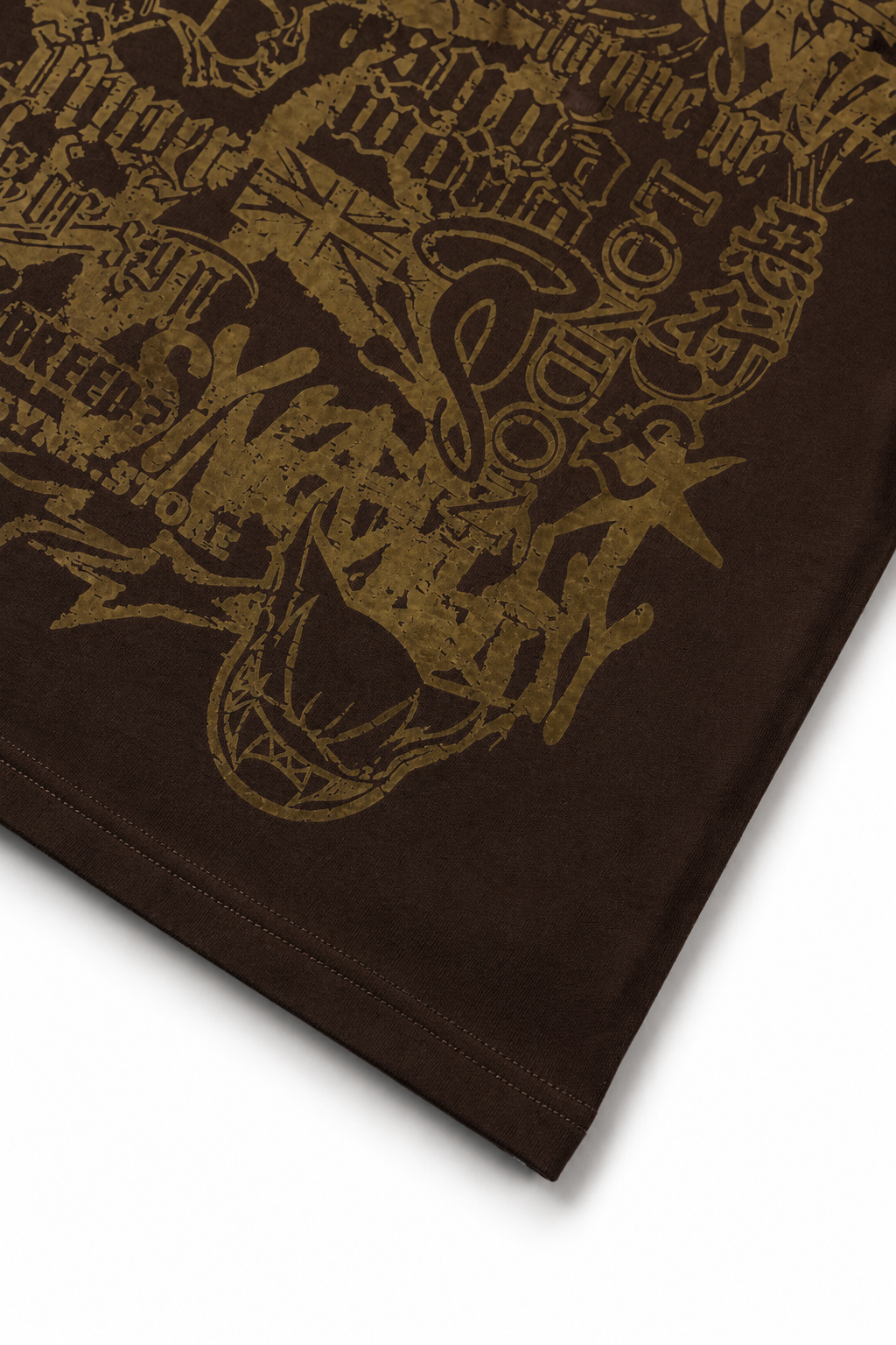 Syna World Brown Gothic Graphic T-Shirt