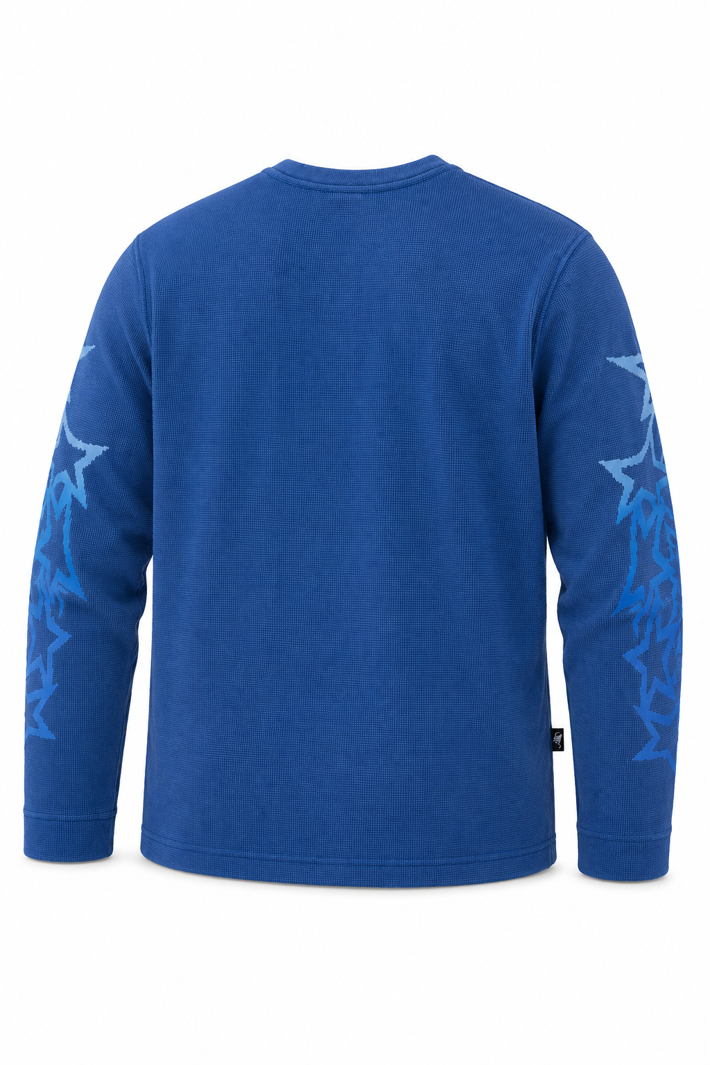 Syna World Blue Graffiti Waffle Long Sleeve