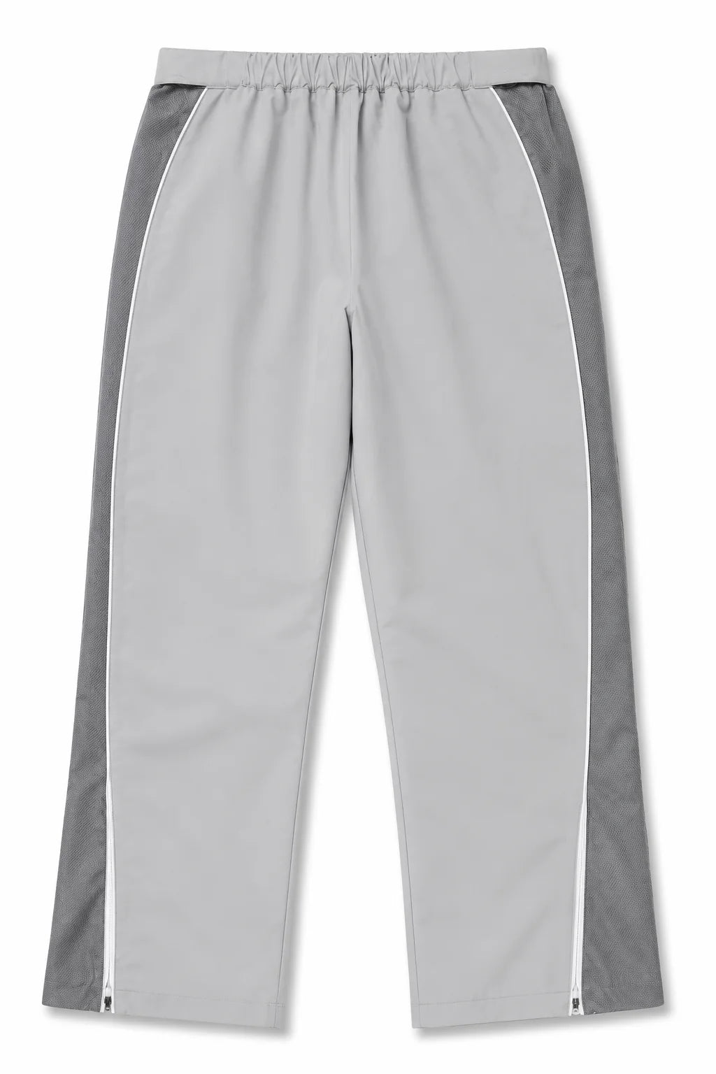 Syna World Track Pants Silver | Shell Tracksuit Bottoms — Syna World