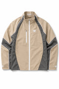 Syna World Track Jacket Stone | Shell Tracksuit Top — Syna World