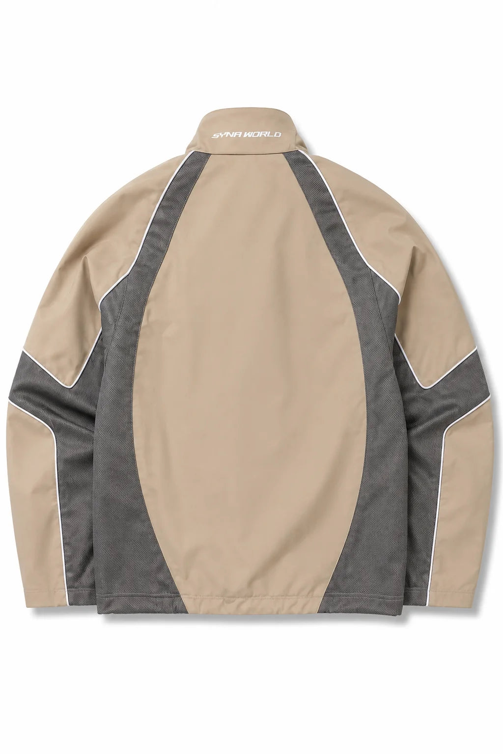 Syna World Track Jacket Stone | Shell Tracksuit Top — Syna World