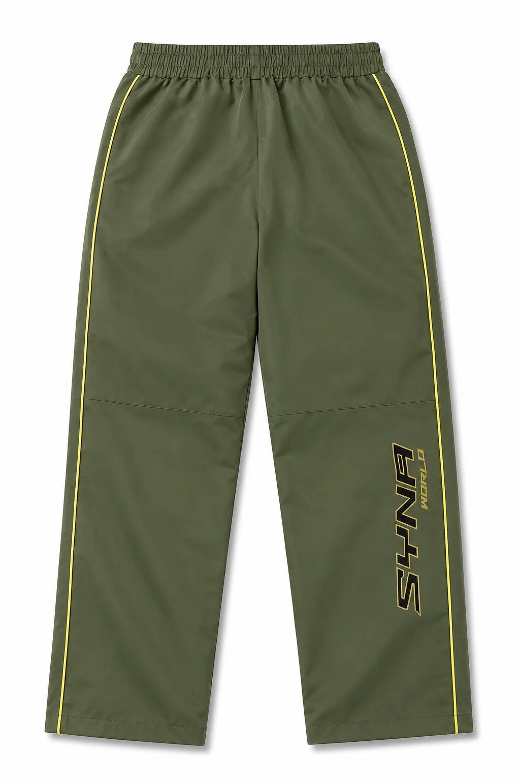 Syna World Track Pants Olive | Shell Tracksuit Bottoms — Syna World