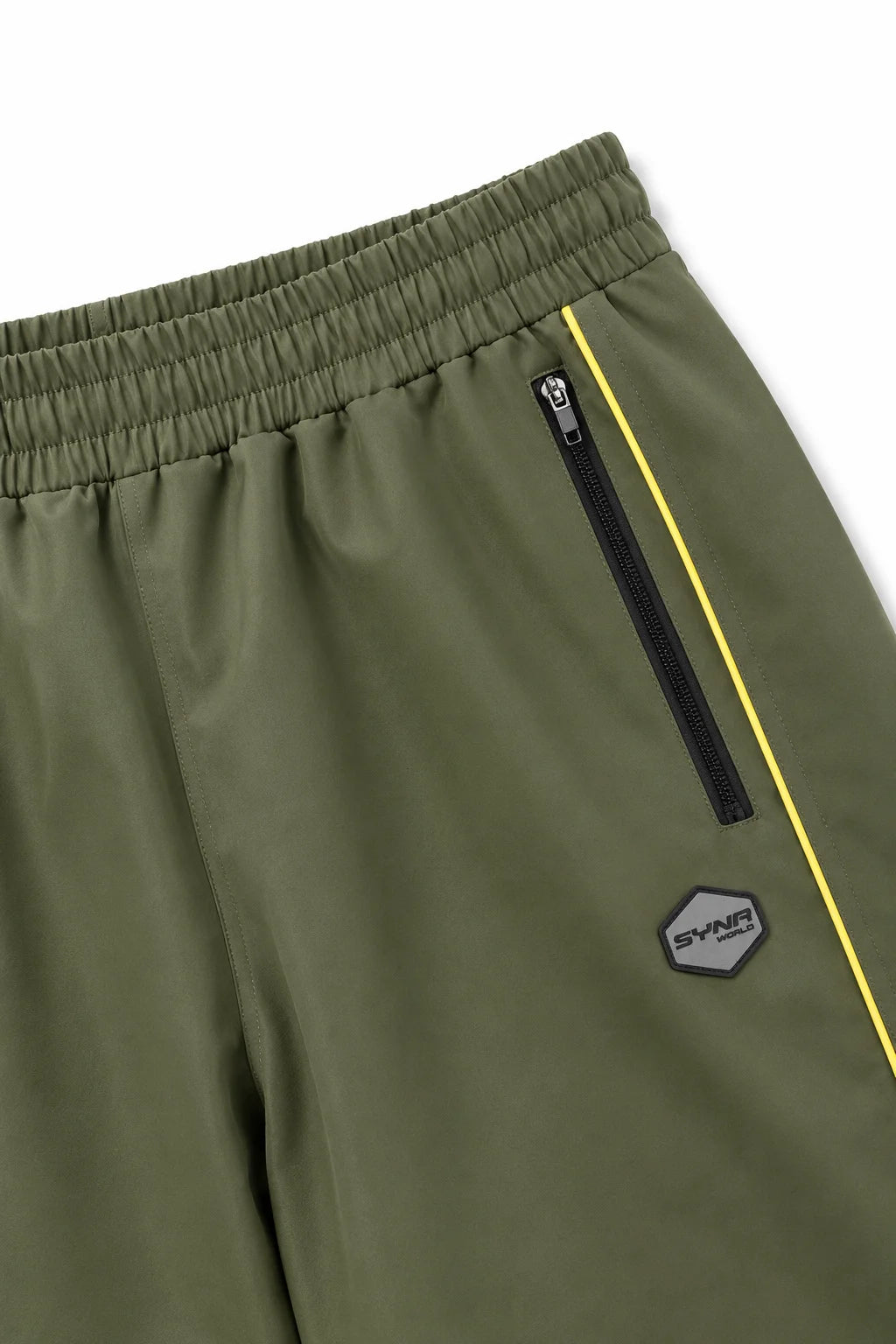 Syna World Track Pants Olive | Shell Tracksuit Bottoms — Syna World