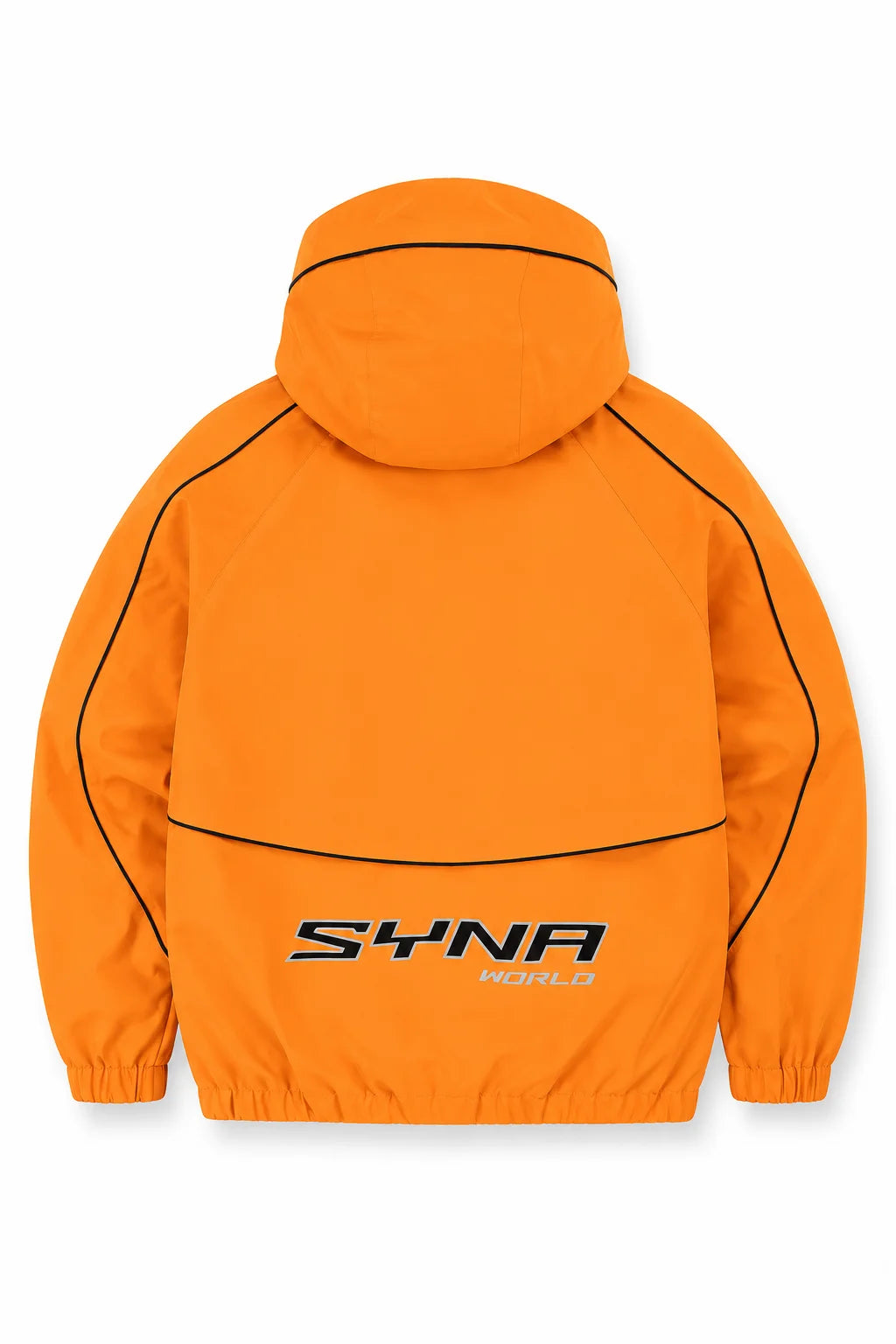 Syna Orange Technical Windbreaker Jacket