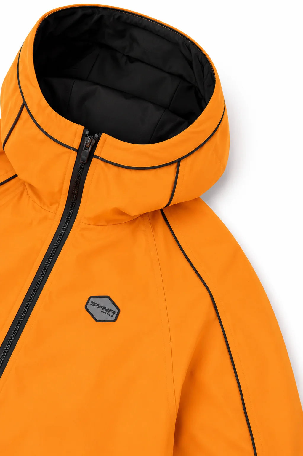 Syna Orange Technical Windbreaker Jacket
