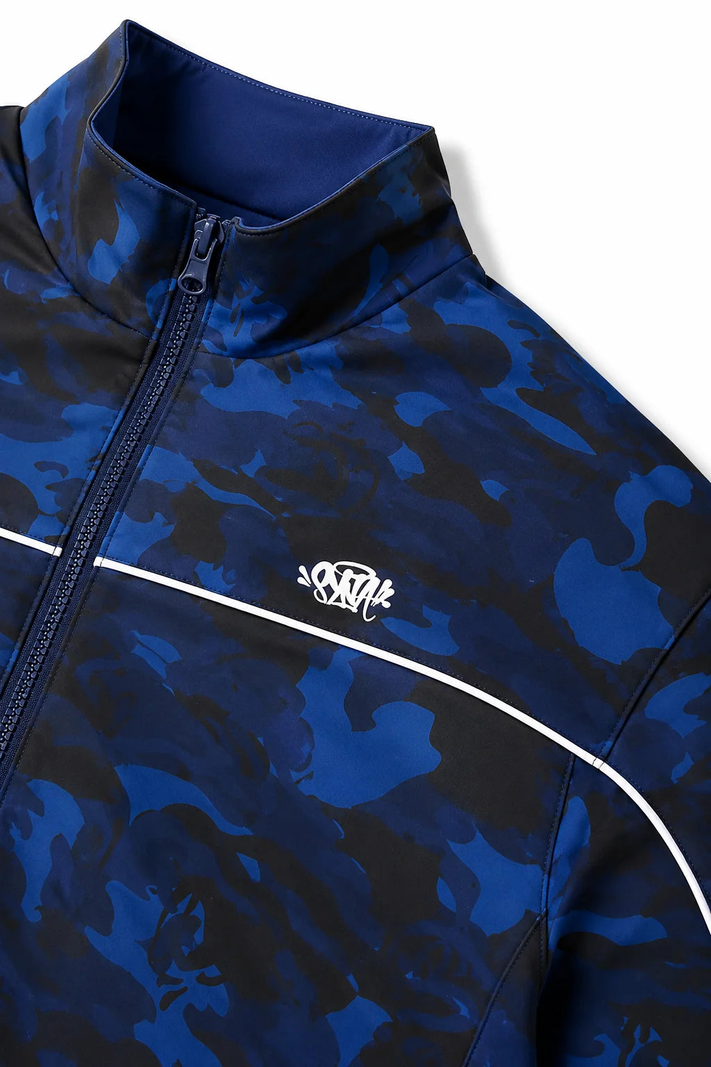 Syna Blue Camo Track Jacket