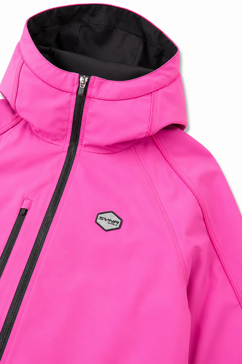 Syna Pink Technical Puffer Jacket