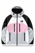 Syna World Pink Grey Technical Shell Jacket