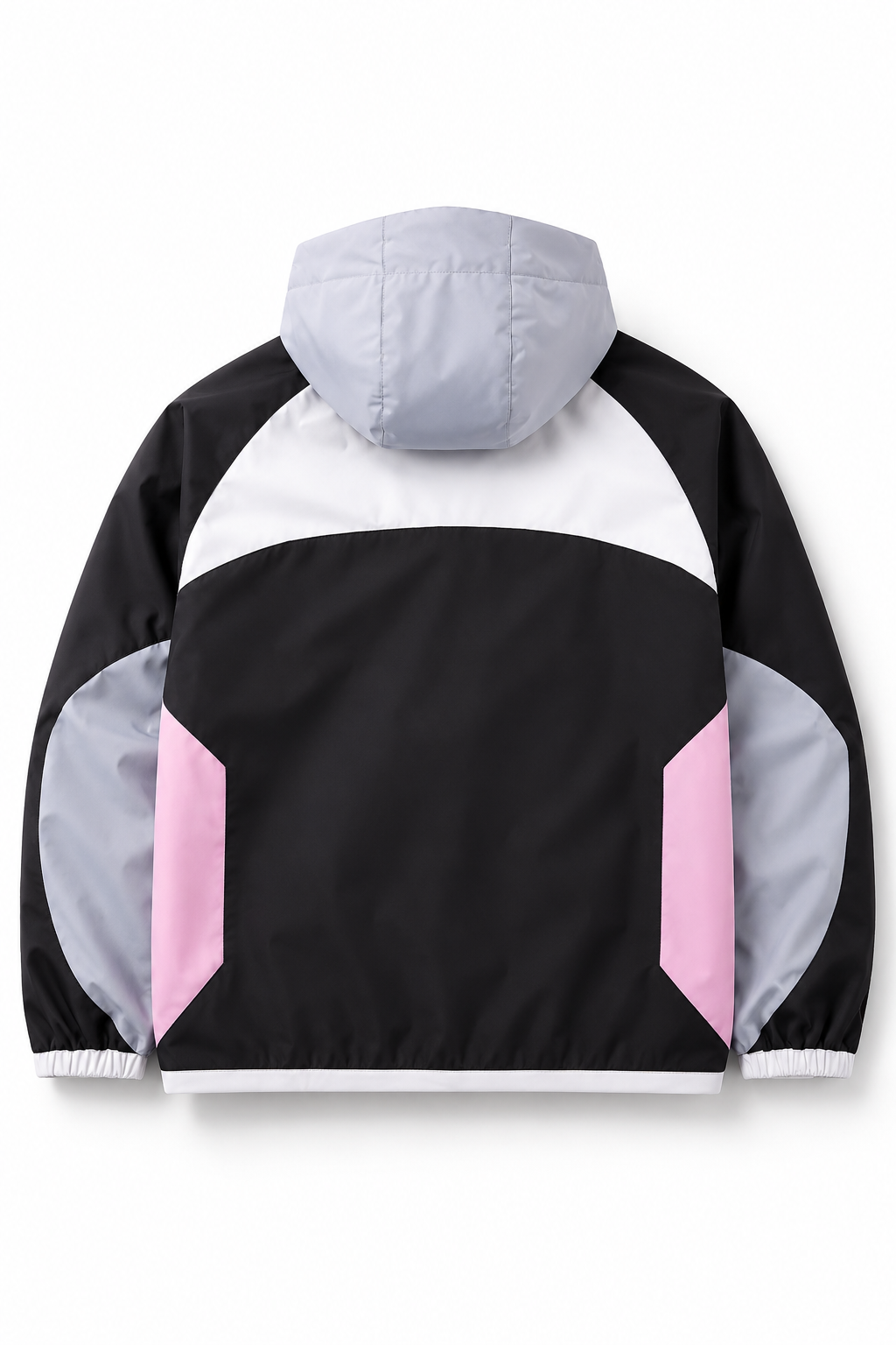 Syna World Pink Grey Technical Shell Jacket