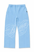 Syna World Sky Blue Script Sweat Pants | Syna World