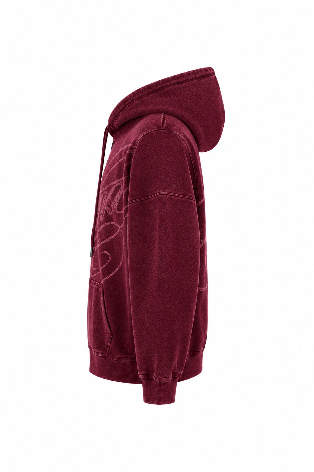 Syna World Zip Up Hoodie Burgundy | Syna World Hoodie — Syna World