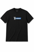 Black Syna World Graphic Streetwear T-Shirt
