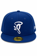 Blue Syna World Premium Streetwear Fitted Hat